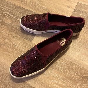 Keds + Kate Spade Glitter Triple Decker Sneakers